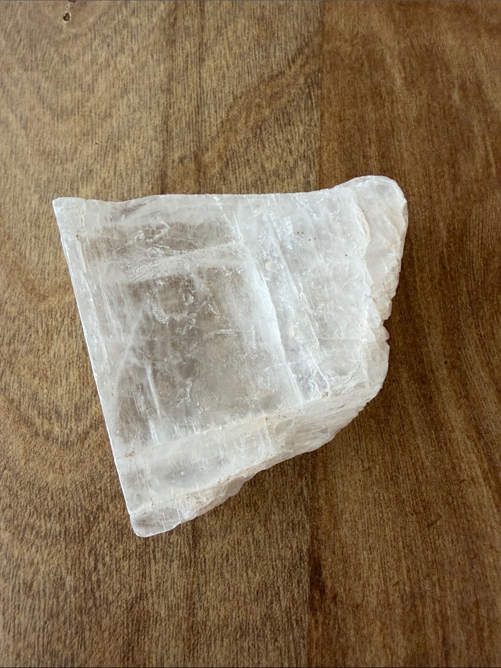 Hand Mined Selenite Raw Crystal Chunk Natural White Lustre White Witchy Wiccaan